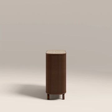 Nova Walnut Fluted Sideboard