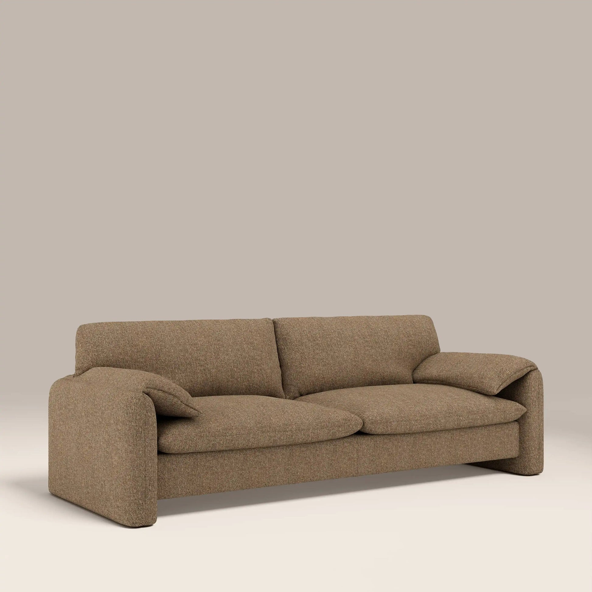Nyla 3 Seater Sofa – Brown
