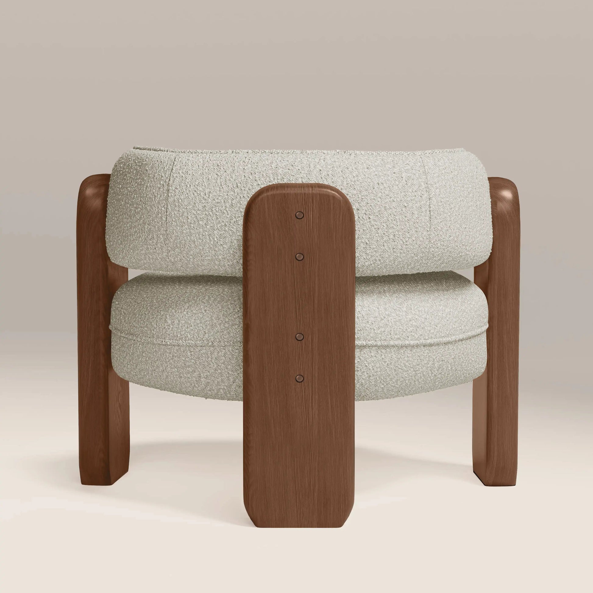 Reya Armchair – Cream Fabric