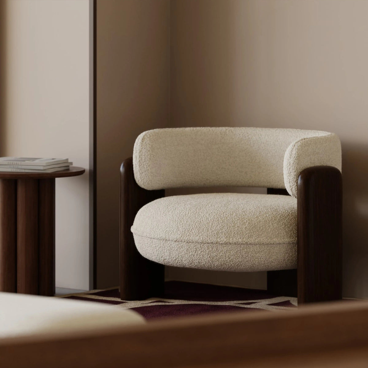Reya Armchair – Brown