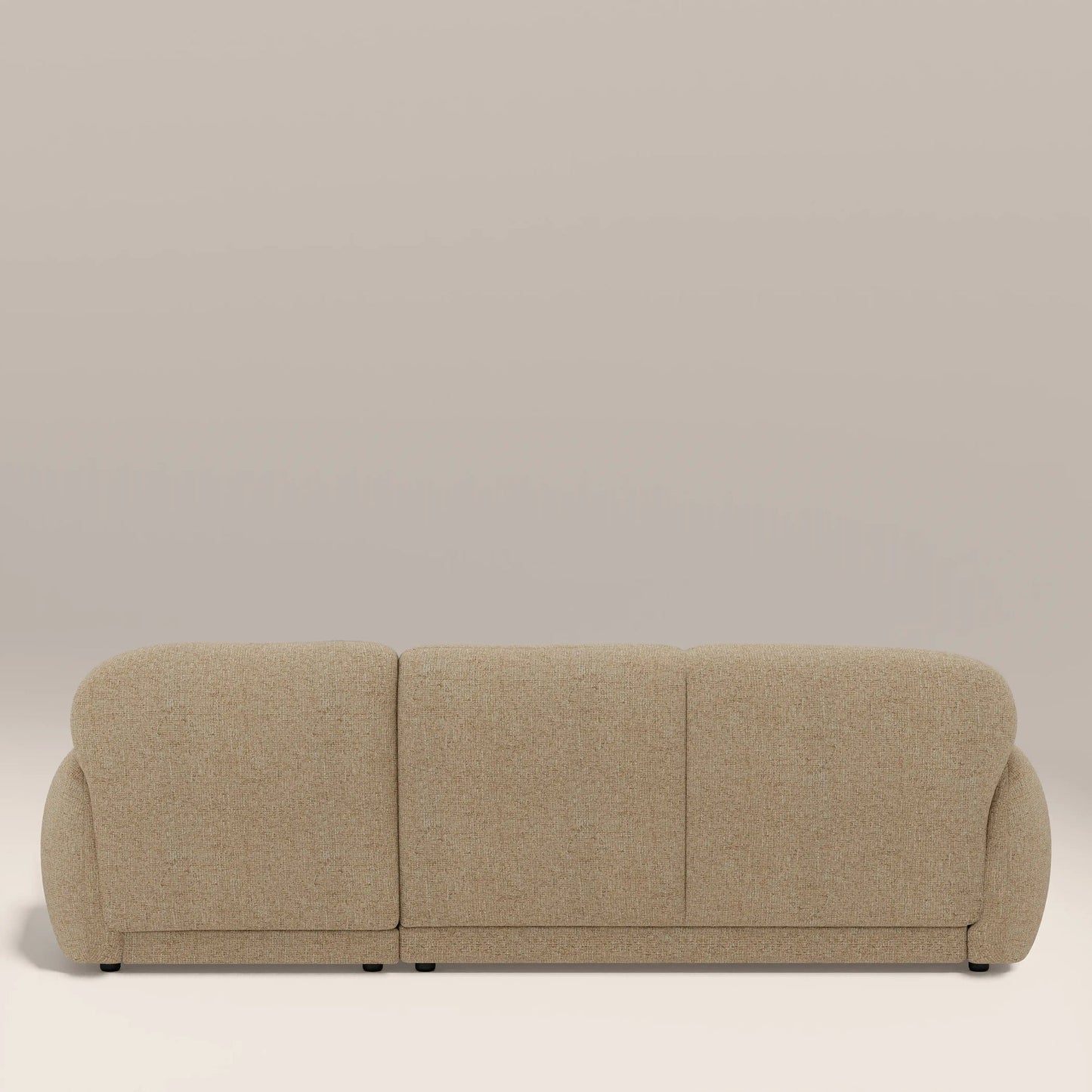 Sana L-shape chaise sofa cushion detail