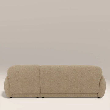 Sana Beige 3 Seater Boucle L-Shape Corner Sofa