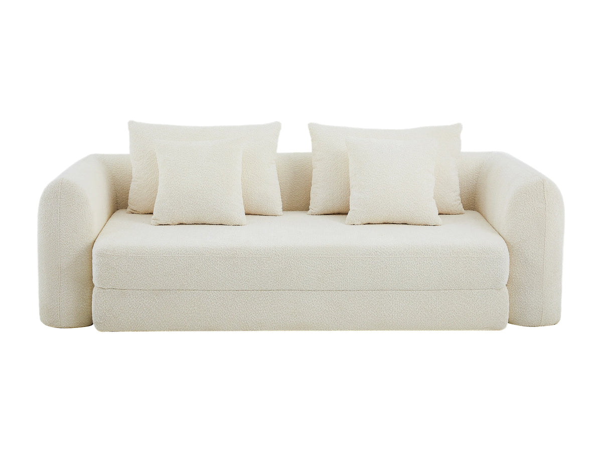 Sofia 3 Seater Sofa Bed – Beige