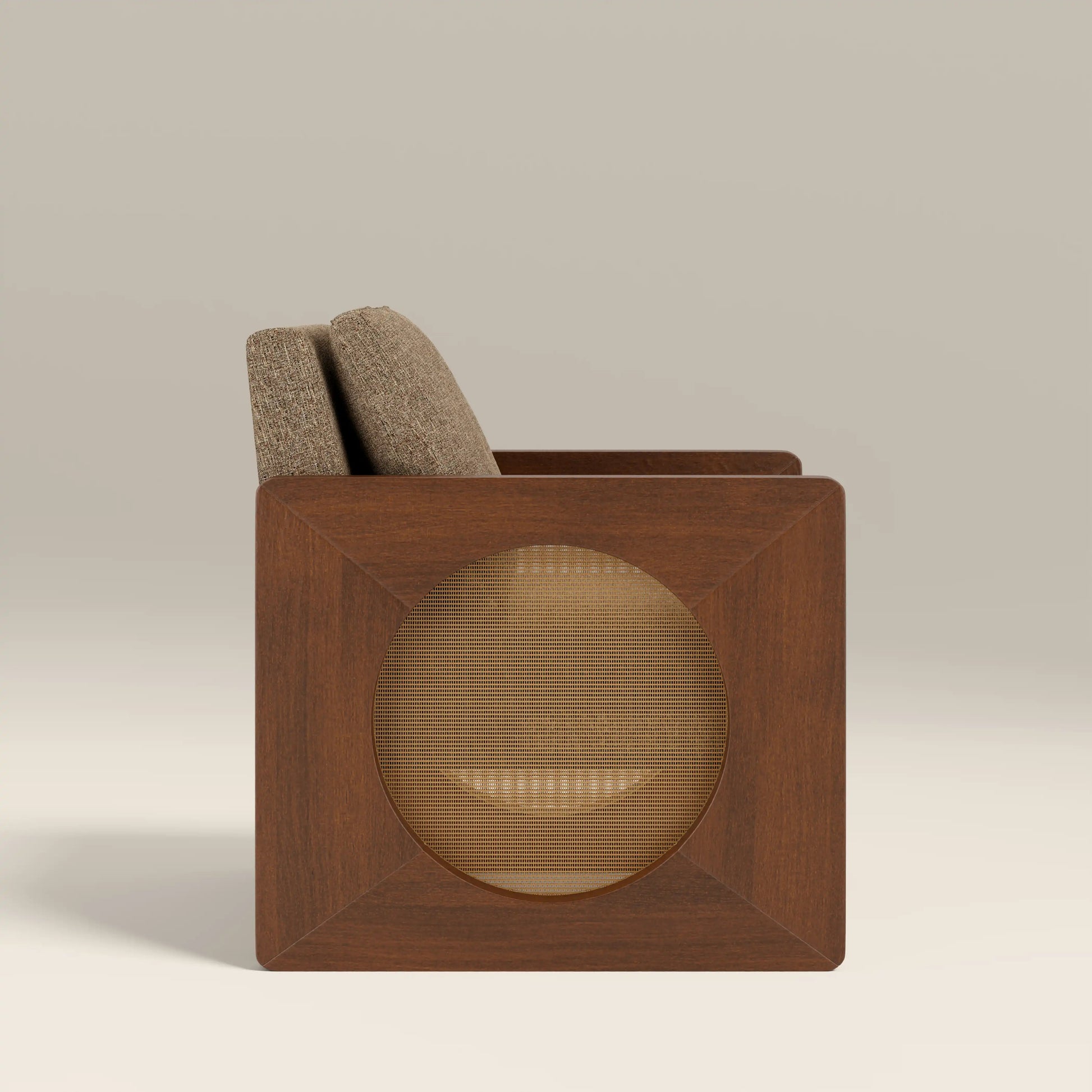 Yara Accent Chair – Brown