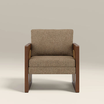 Yara Brown Accent Chair