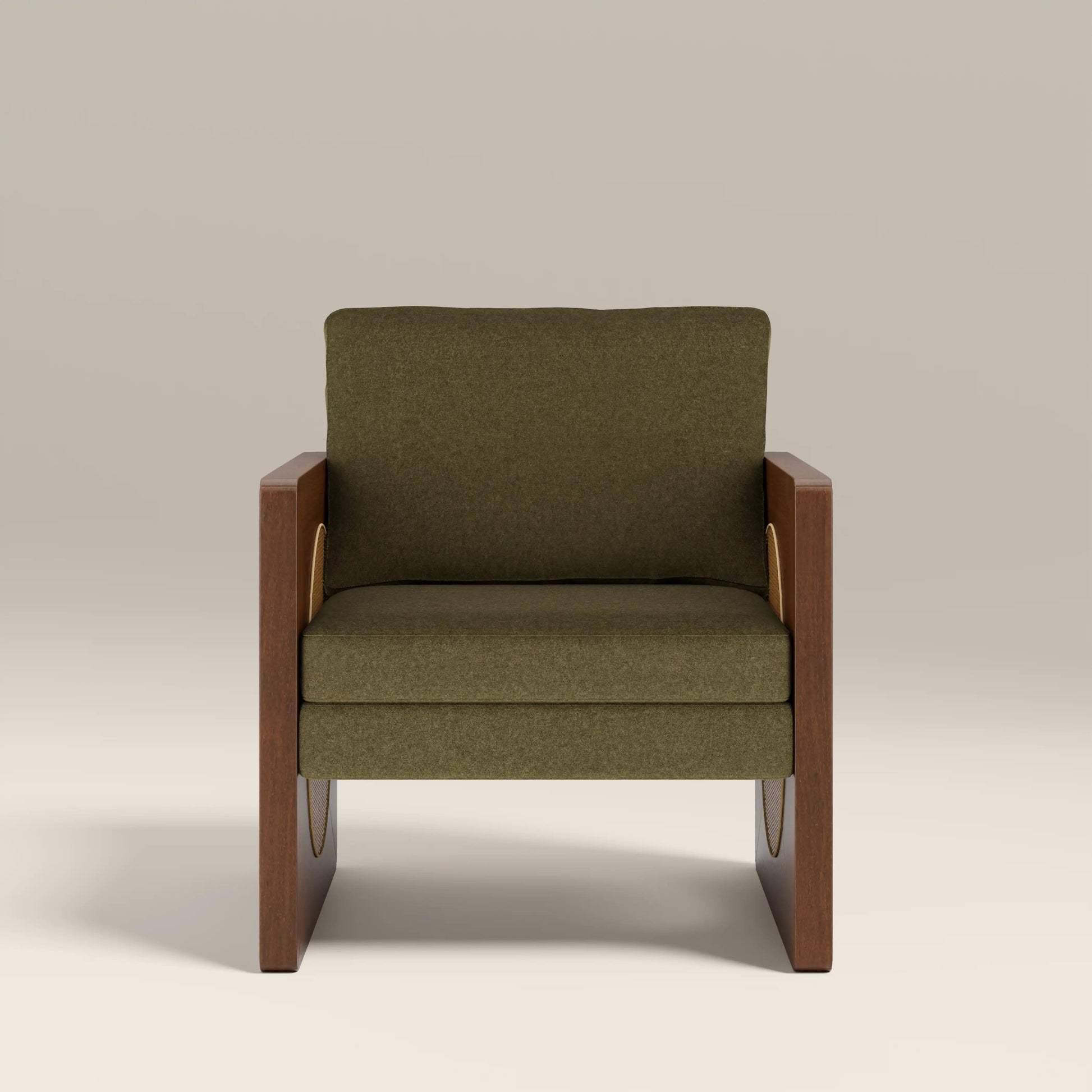 Yara Accent Chair – Brown
