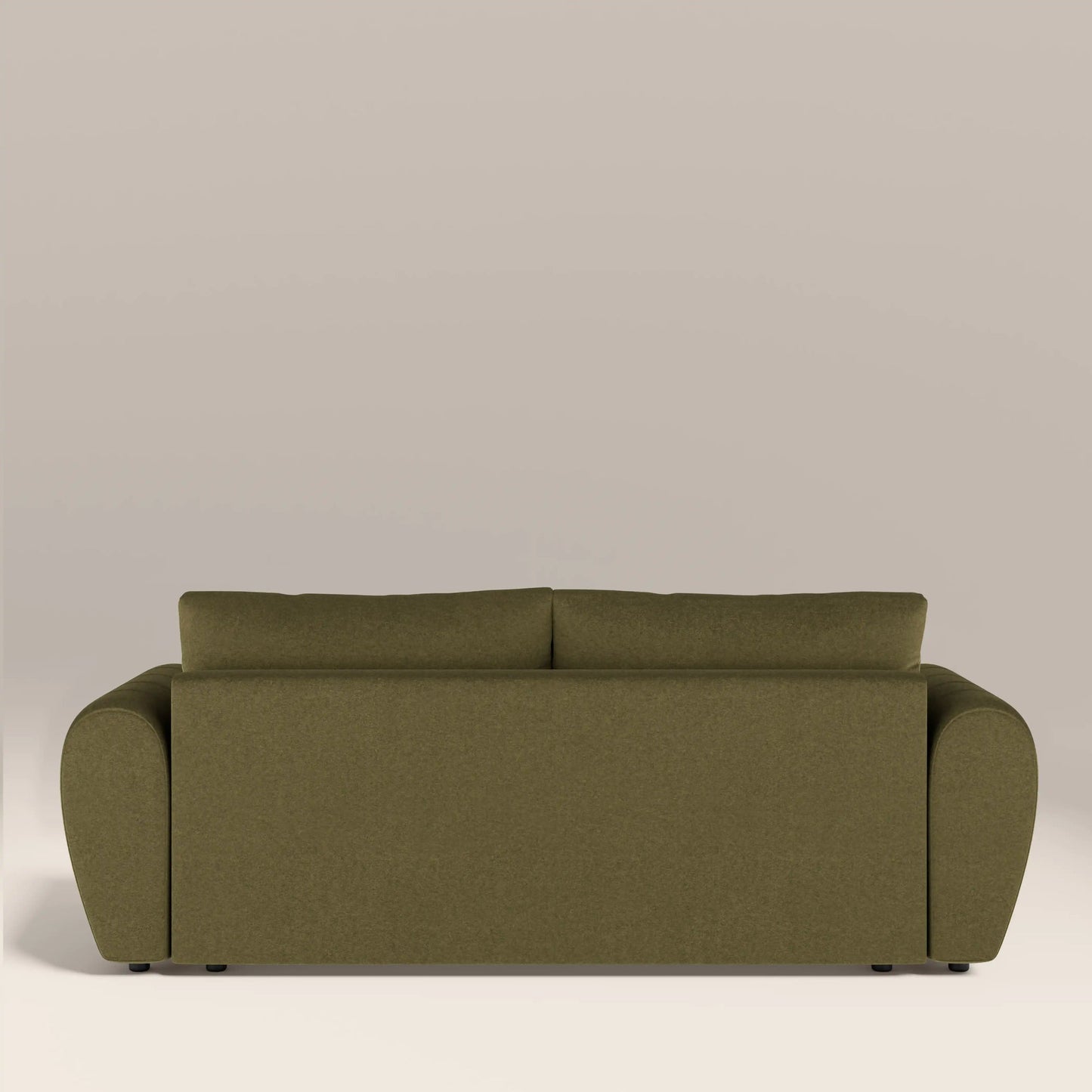 Zara sofa bed cushion and armrest detail