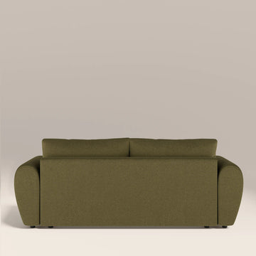 Zara Green 3 Seater Velvet Sofa Bed