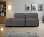 Harbor Dark Grey 4 Seater Fabric Sofa