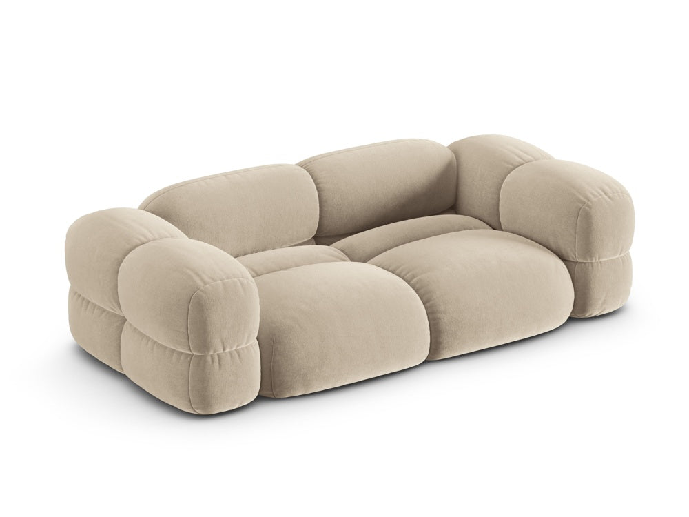 Loretto Beige 3+2 Seater Sofa Set, detail view