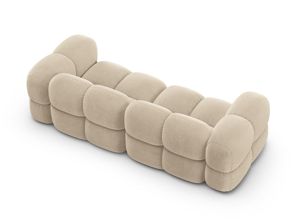 Loretto Beige 4 Seater Sofa, room setting view