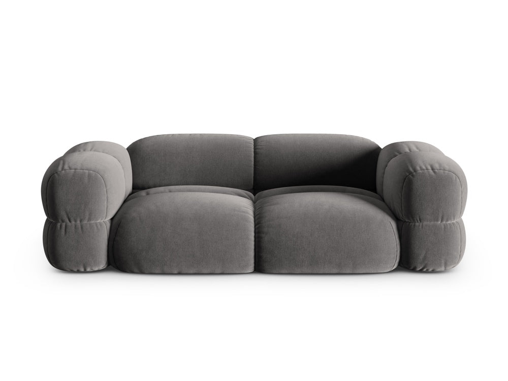 Loretto Grey 3+2 Seater Fabric Sofa Set