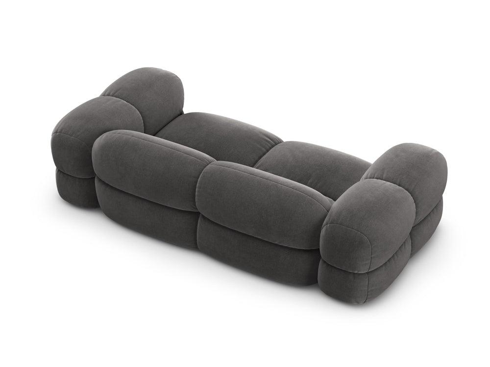 Loretto Grey 3 Seater Sofa, room setting view