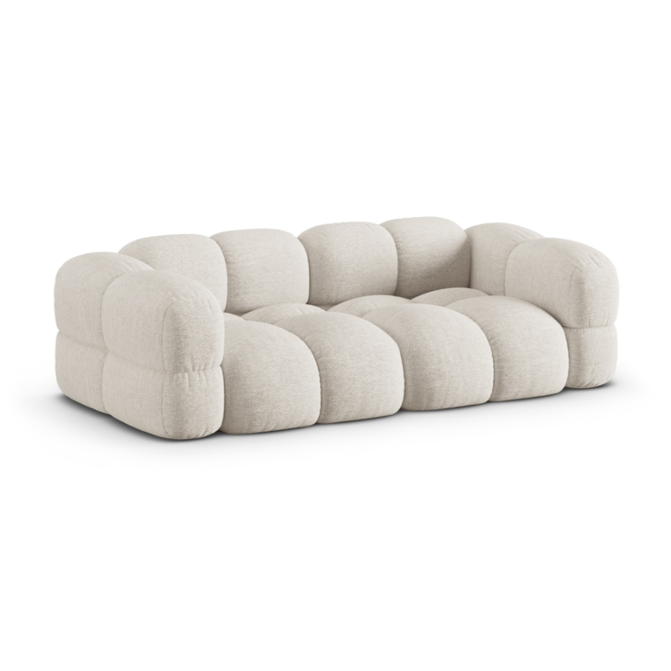 Loretto Light Beige 4 Seater Sofa, front view