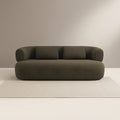 Rovena Dark Grey 3 Seater Boucle Sofa