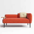 Sable Red 2 Seater Fabric Sofa