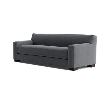 Solace Grey 3 Seater Fabric Sofa