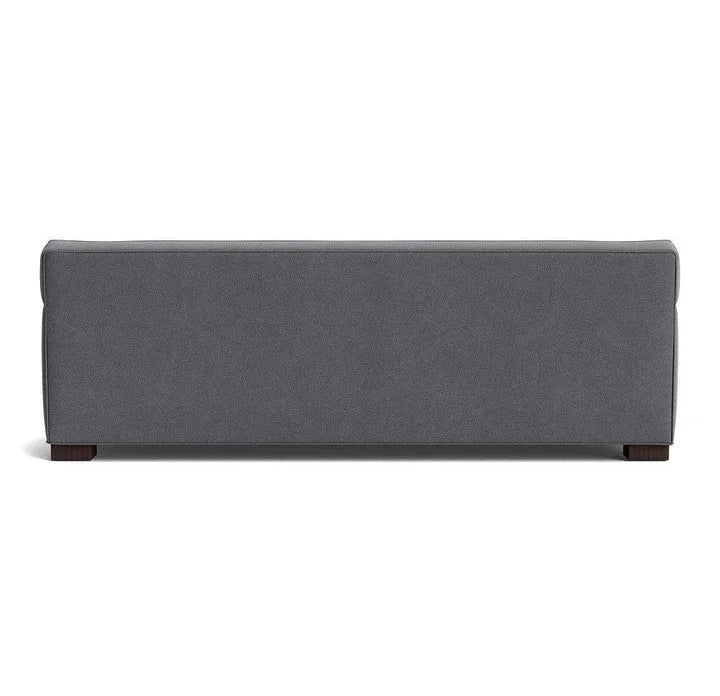Solace Grey Fabric Sofa – back view