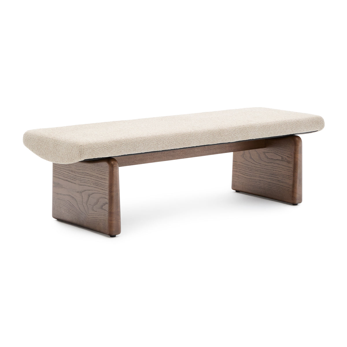 Topaz Beige Bench, front view