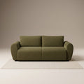 Zara Green 3 Seater Velvet Sofa Bed